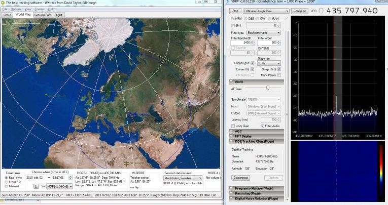 WxTrack SDRSharp HO-68 doppler correction