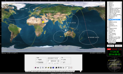 Satellitstatus