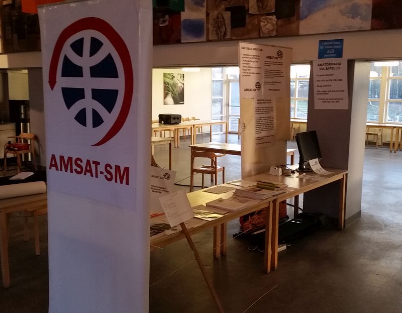AMSAT-SMs monter redo inför SSAs årsmöte
